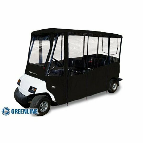 Eevelle Greenline 6 Passenger Enclosure - Black GLE06BLK